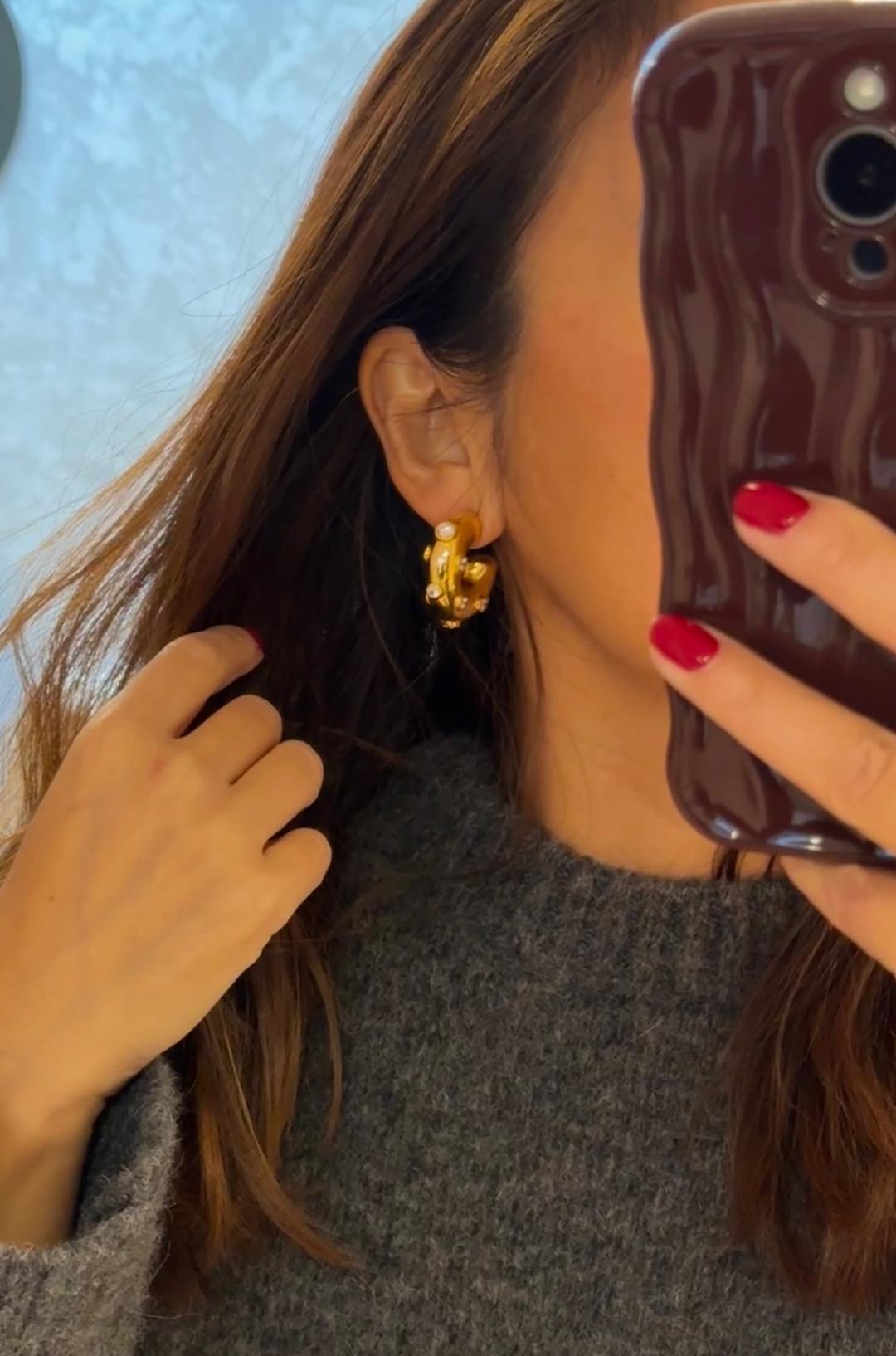 Loopi Earrings by Jessica K on curated-crowd.com