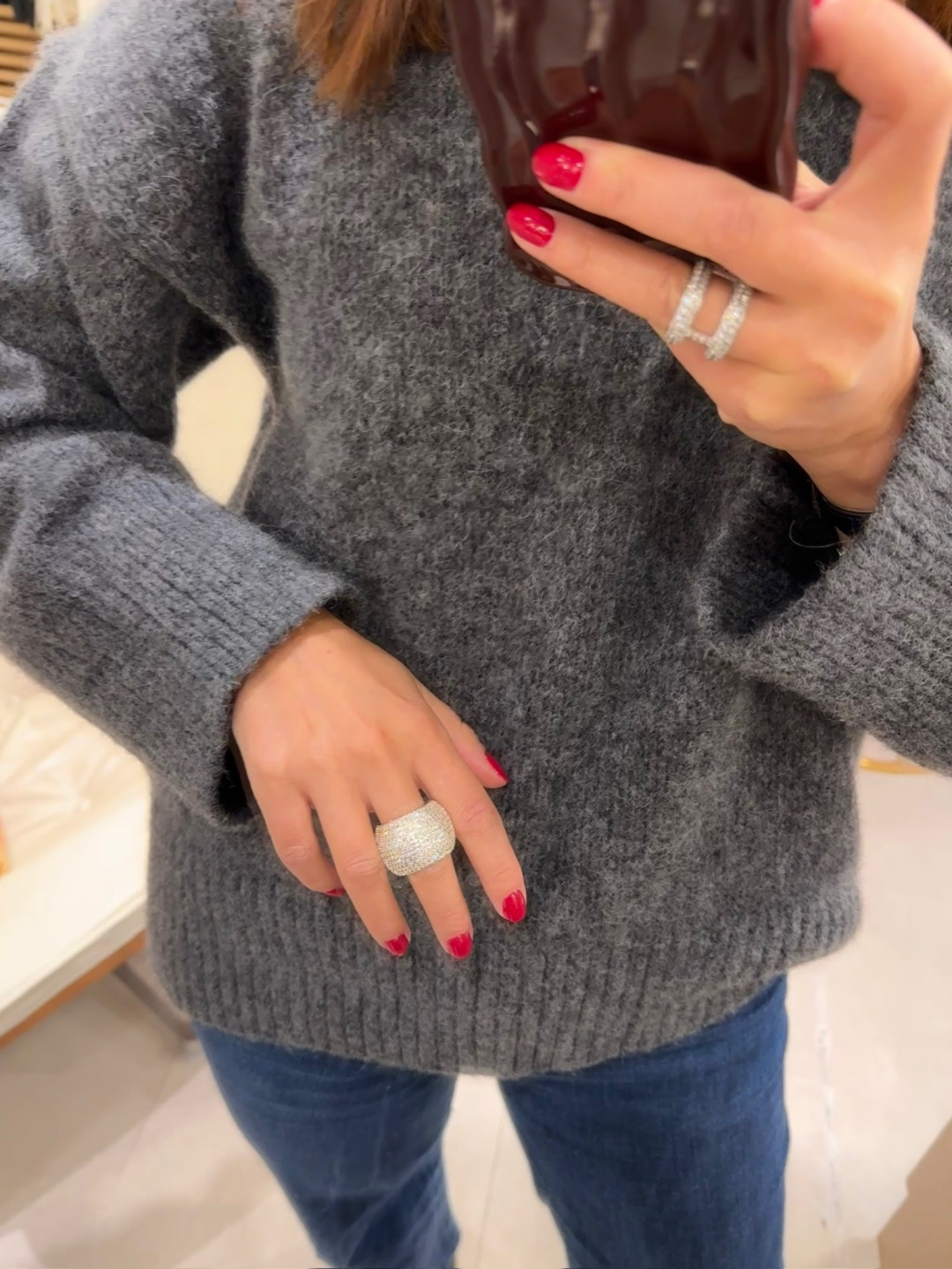 Pave Peggy Ring by Studio Liberté on curated-crowd.com