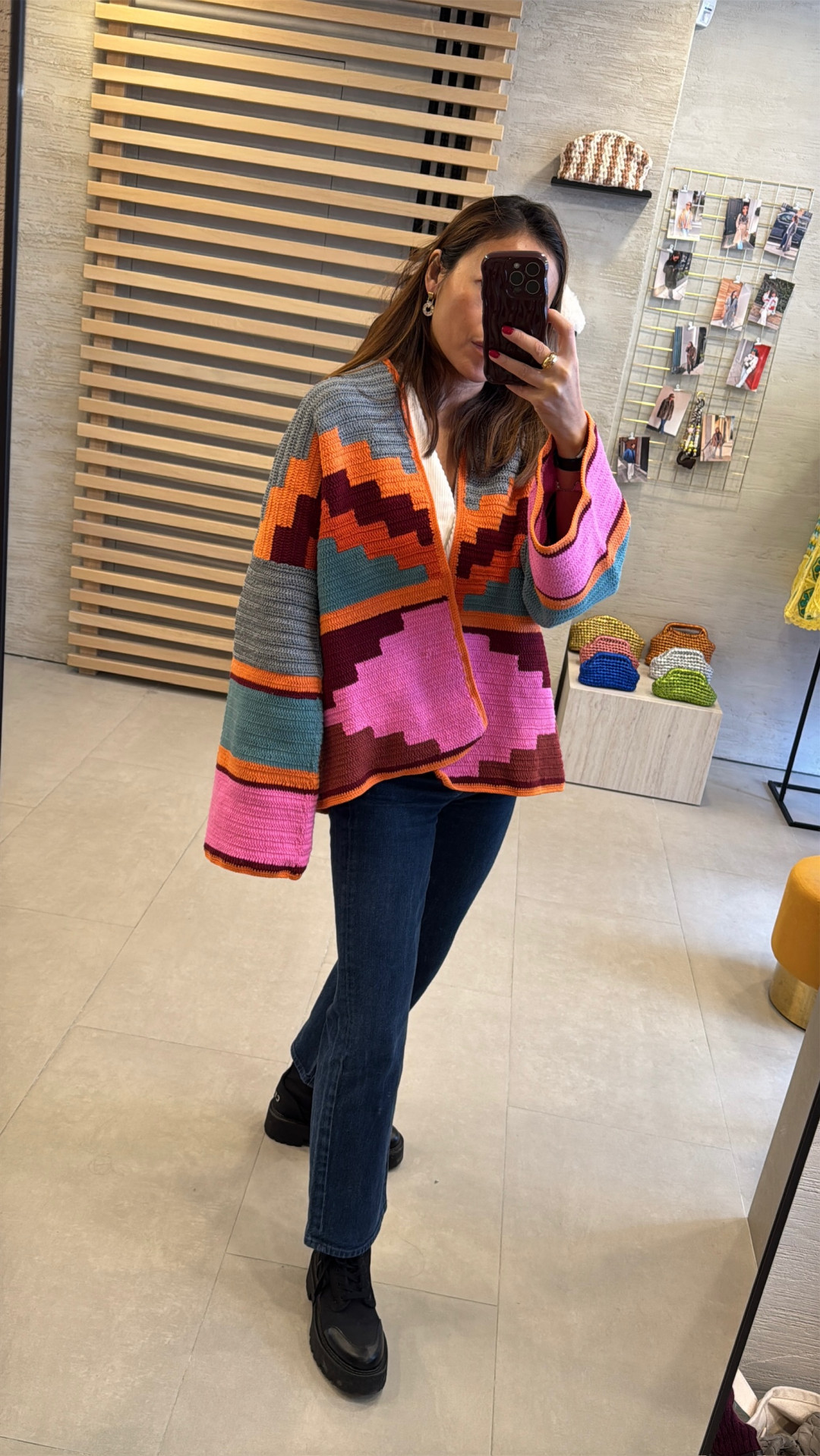 Zina Jacket Multicolour by Jessica K on curated-crowd.com