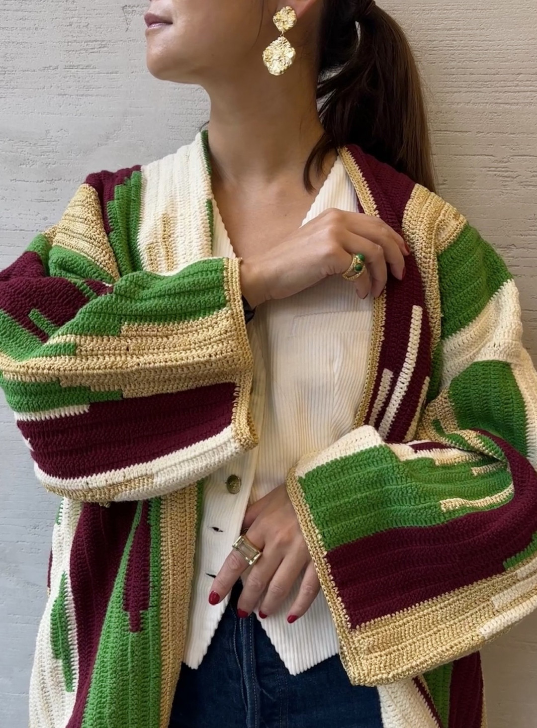 Cascata Pinky Ring by Sonia Petroff on curated-crowd.com