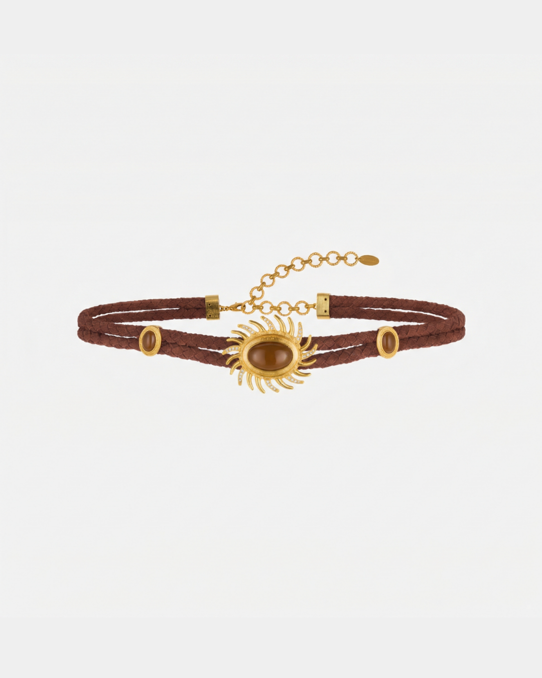Sun Suede Belt by Sonia Petroff on curated-crowd.com