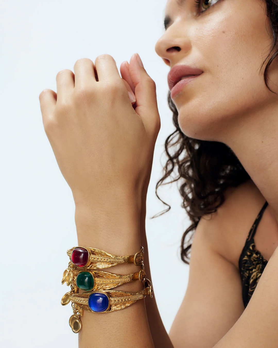 Classic Eye Bracelet by Sonia Petroff on curated-crowd.com