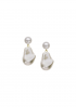 Diana Drop Pearl Earrings by Studio Liberté on curated-crowd.com