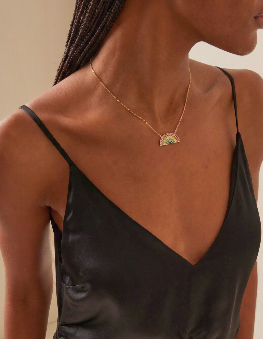Moments Rainbow Necklace by Kiaash on curated-crowd.com