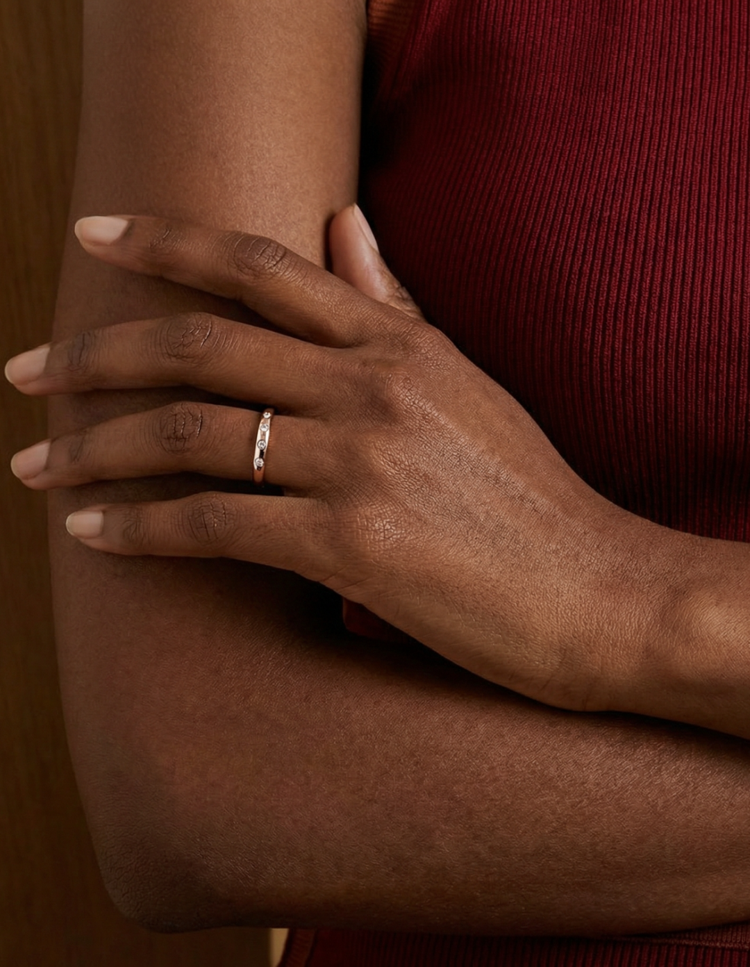 Rosa Diamond Band by Kiaash on curated-crowd.com