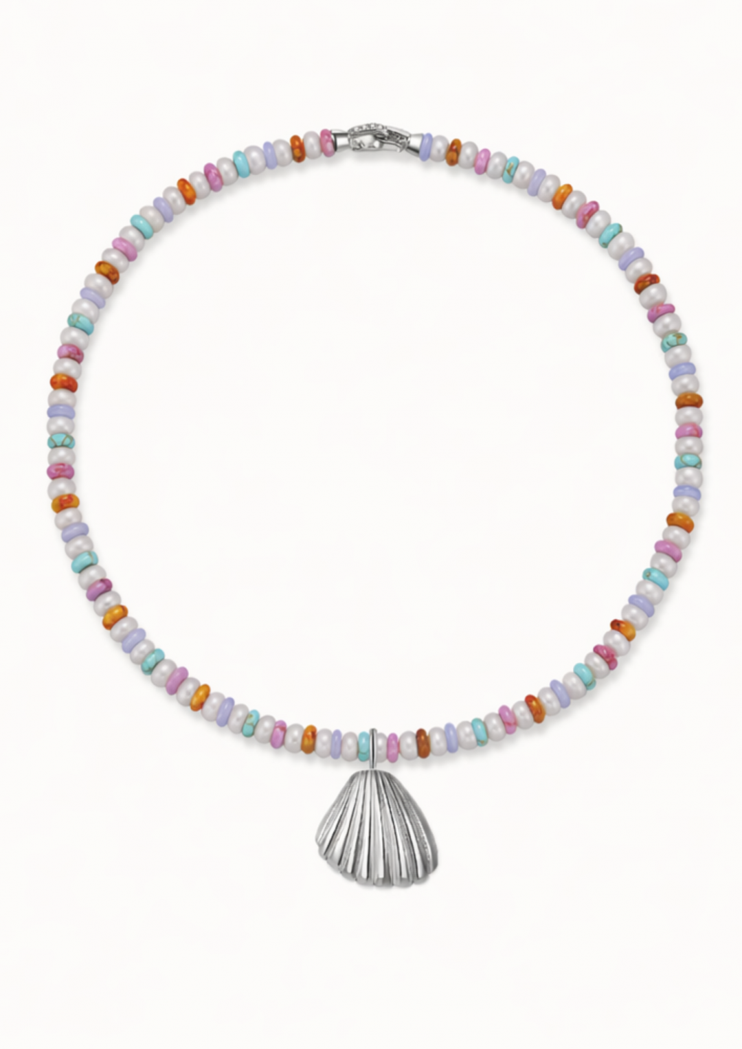 Rainbow Pearl Choker by Studio Liberté on curated-crowd.com