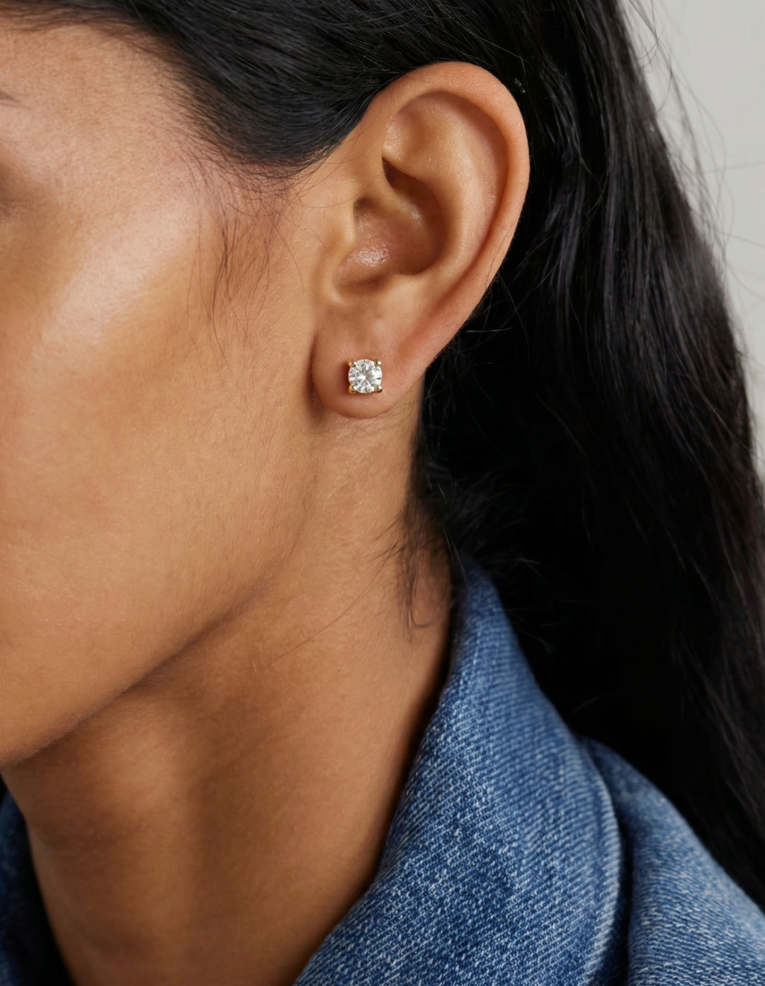 Mosaic Diamond Stud Earrings by Kiaash on curated-crowd.com