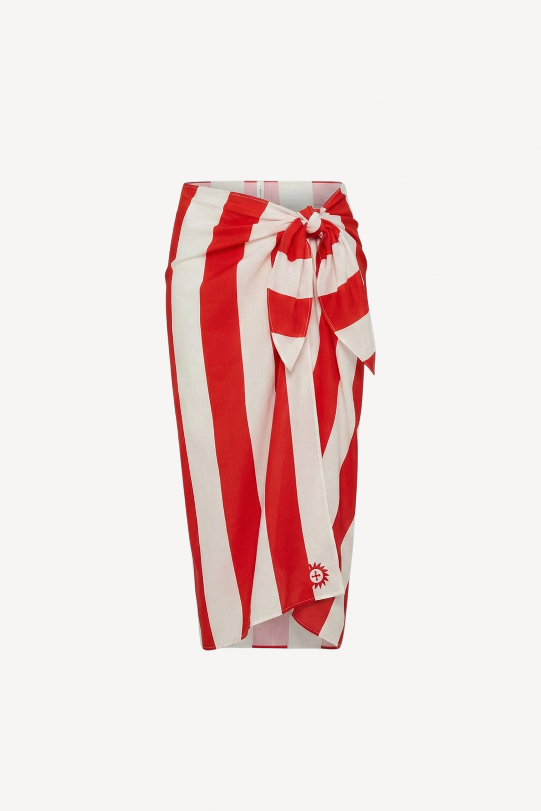 Sarong in Red Stripe by PAPER London on curated-crowd.com