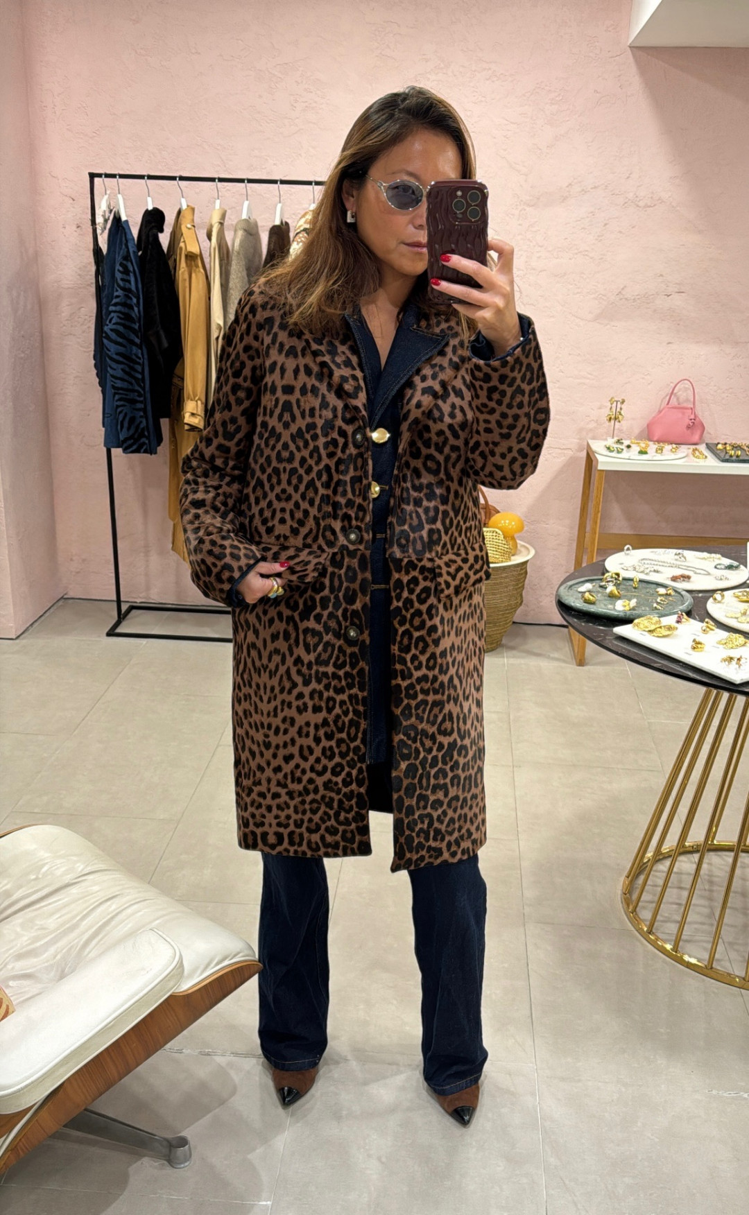 Resonance Shearling Coat by Curated Crowd Collective on curated-crowd.com