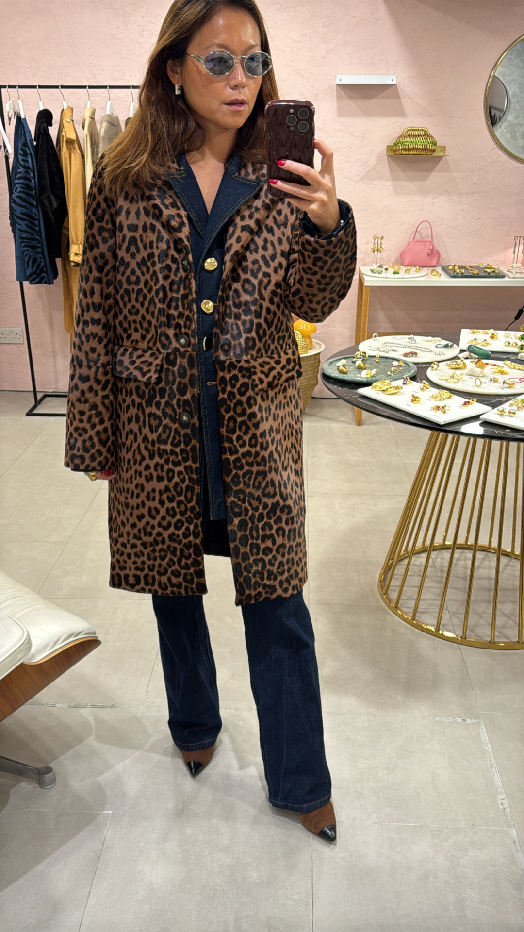 Resonance Shearling Coat by Curated Crowd Collective on curated-crowd.com