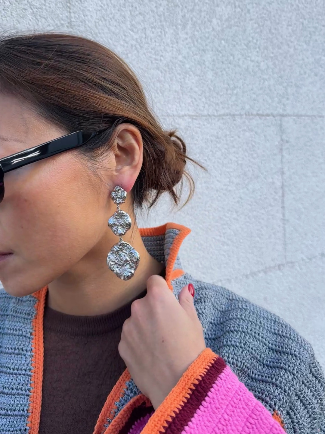 Zuri Silver Earrings by Jessica K on curated-crowd.com