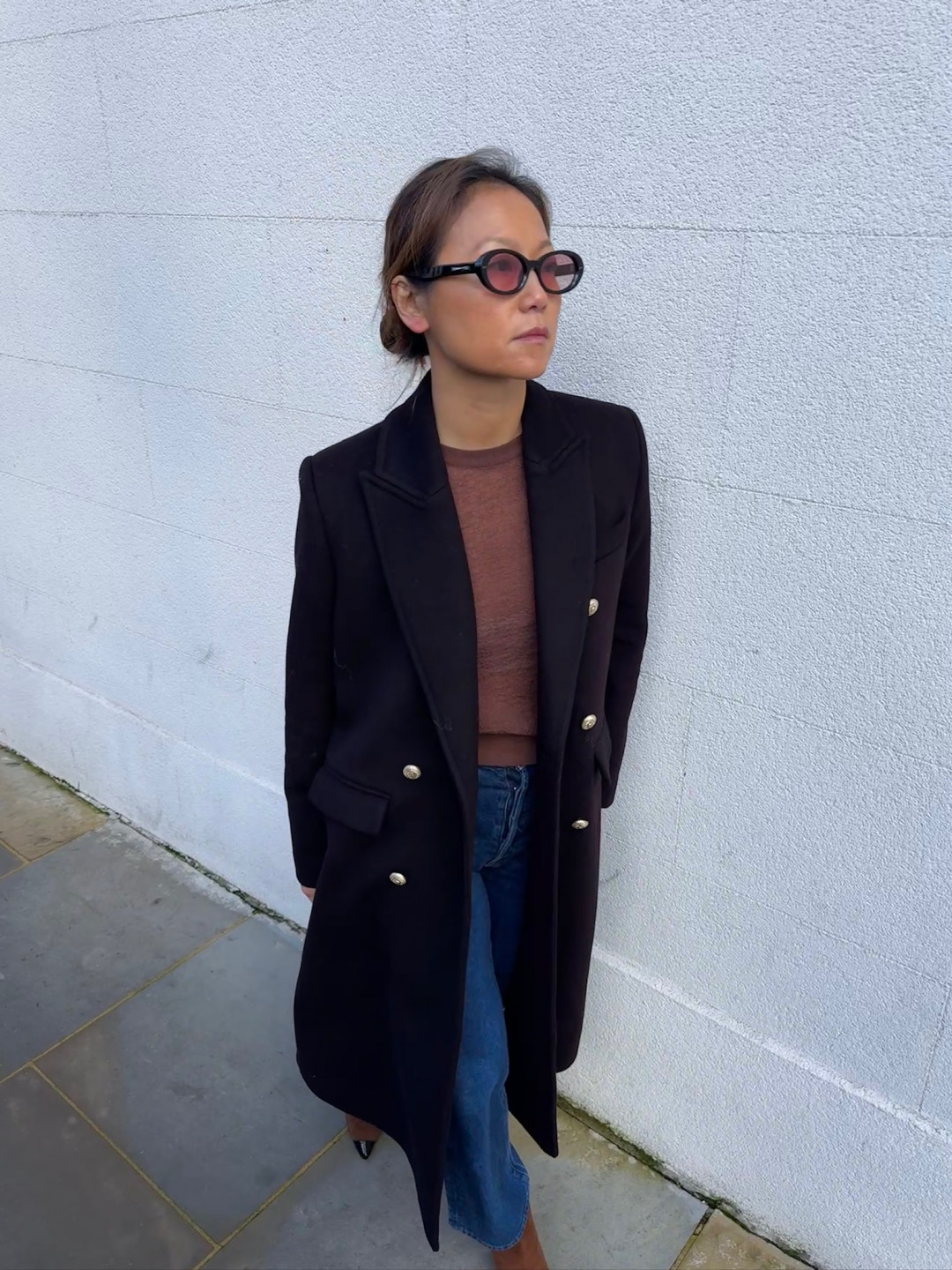 The Masculine Coat in Wisteria Purple by Sorbé on curated-crowd.com