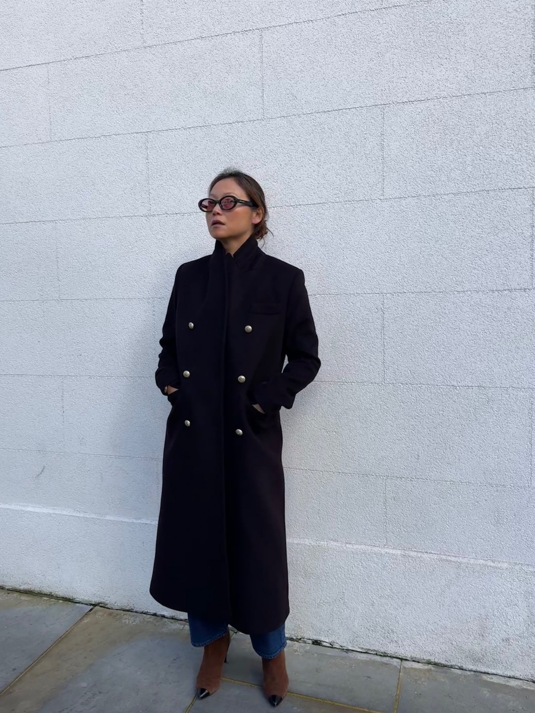 The Masculine Coat in Wisteria Purple by Sorbé on curated-crowd.com