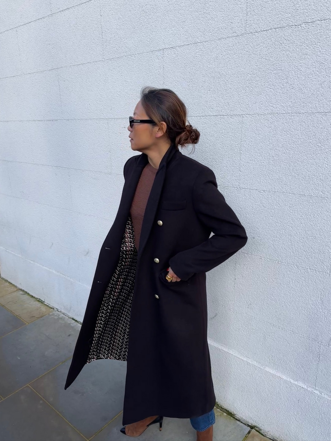 The Masculine Coat in Wisteria Purple by Sorbé on curated-crowd.com