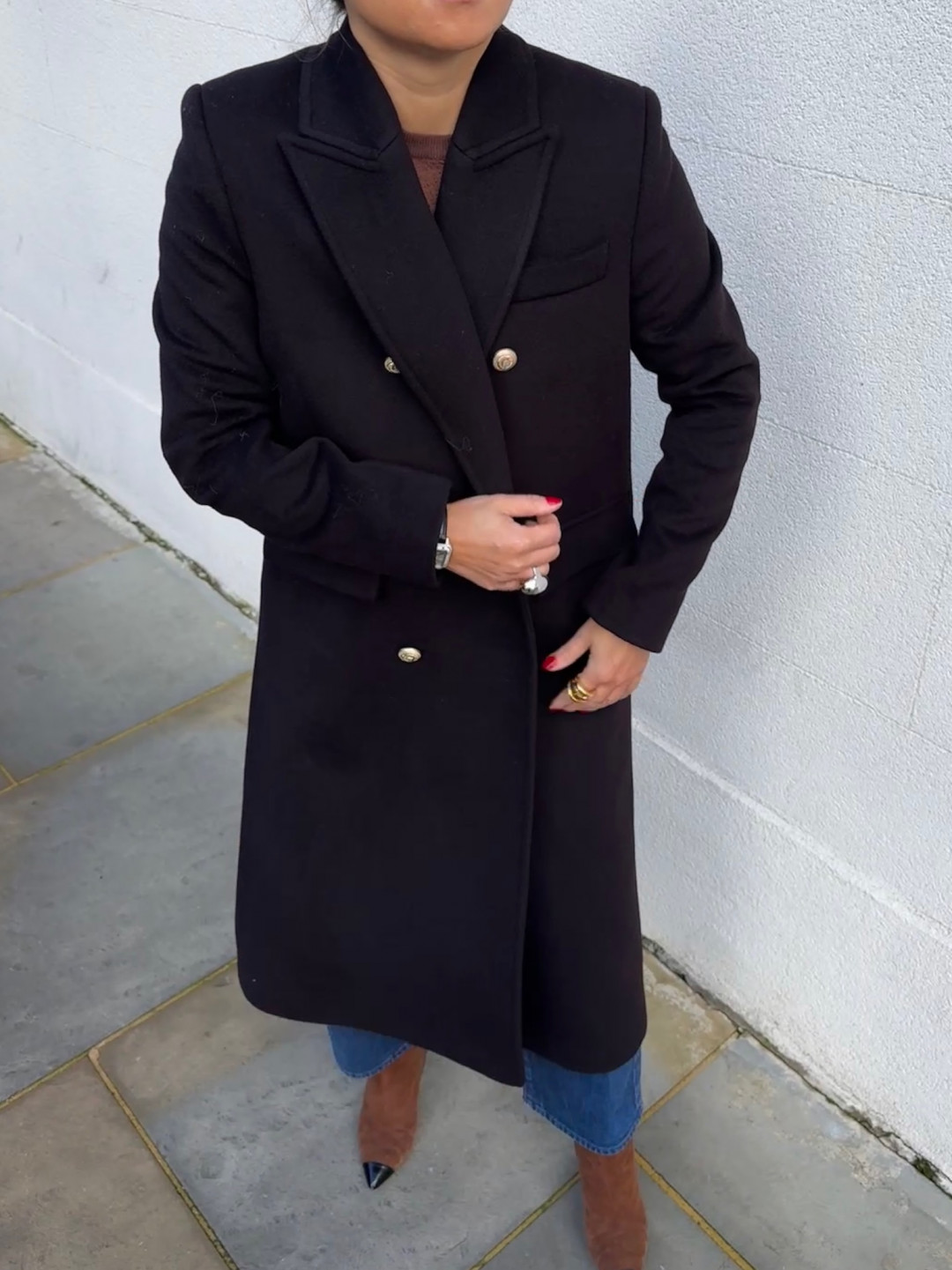 The Masculine Coat in Wisteria Purple by Sorbé on curated-crowd.com