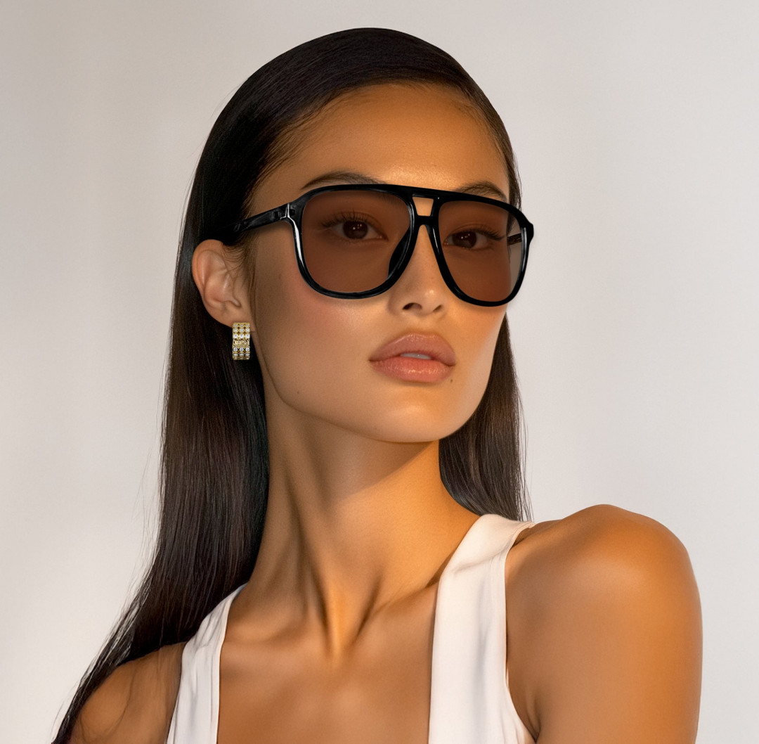 Last Dance Hoop Earrings by TRES J on curated-crowd.com