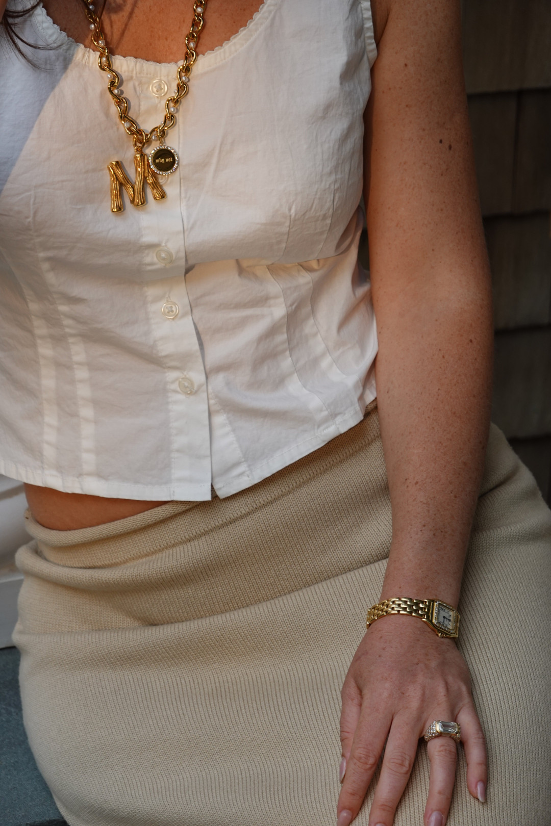 Why Not Pendant Necklace by TRES J on curated-crowd.com