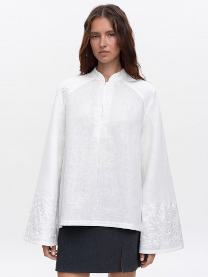 Wide Sleeves 'Teren Mono' Blouse by Etnodim on curated-crowd.com