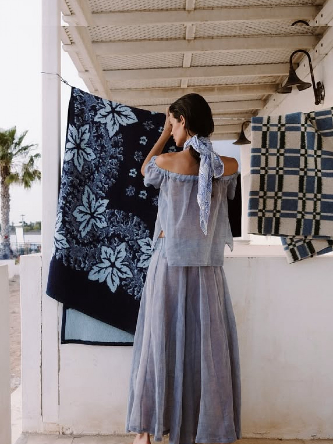 Calypso Palazzo Pants by BARAA on curated-crowd.com