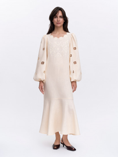 Embroidered Dress 'Yasmyn' by Etnodim on curated-crowd.com