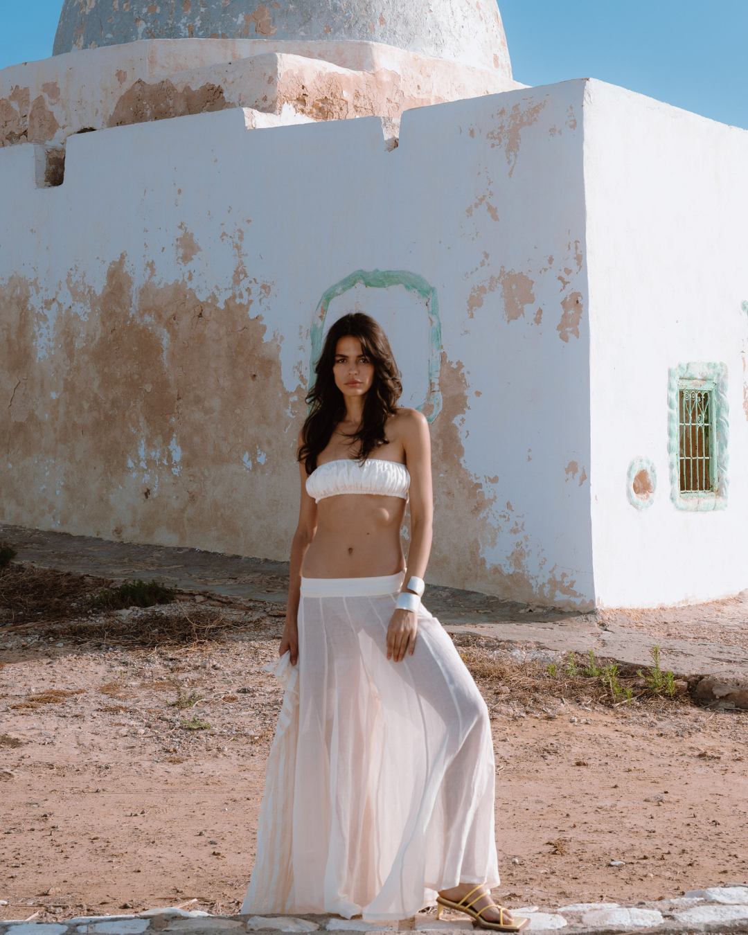 Calypso Palazzo Pants by BARAA on curated-crowd.com