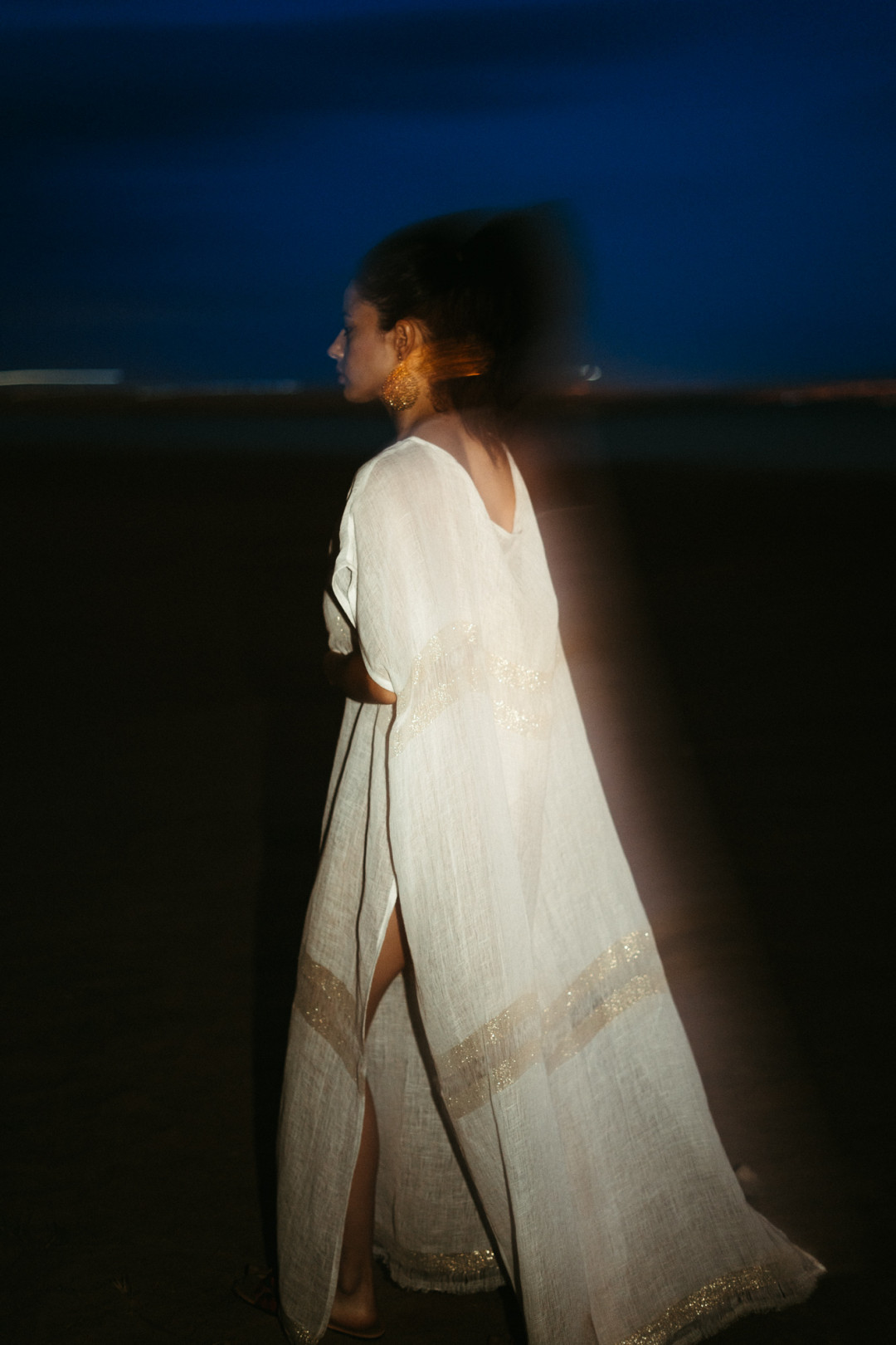 Athena Kaftan White by BARAA on curated-crowd.com