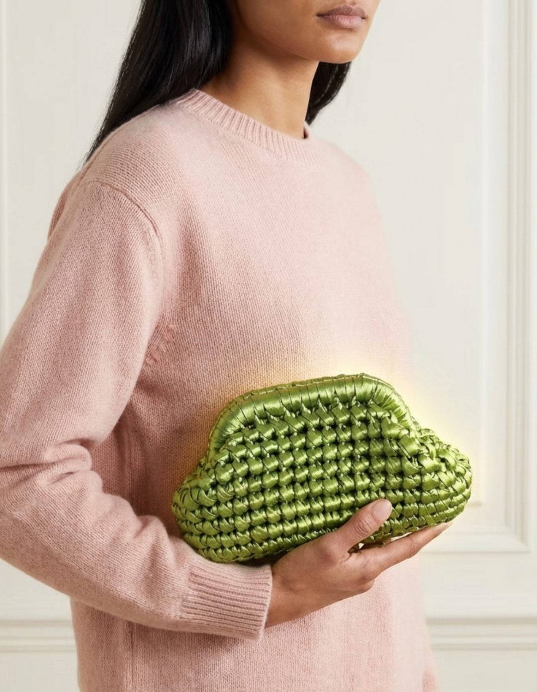 Mini Glow in Lime Green by DEINO'S on curated-crowd.com