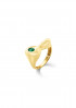 Atelier Petits Ring with Emerald by BOULO on curated-crowd.com