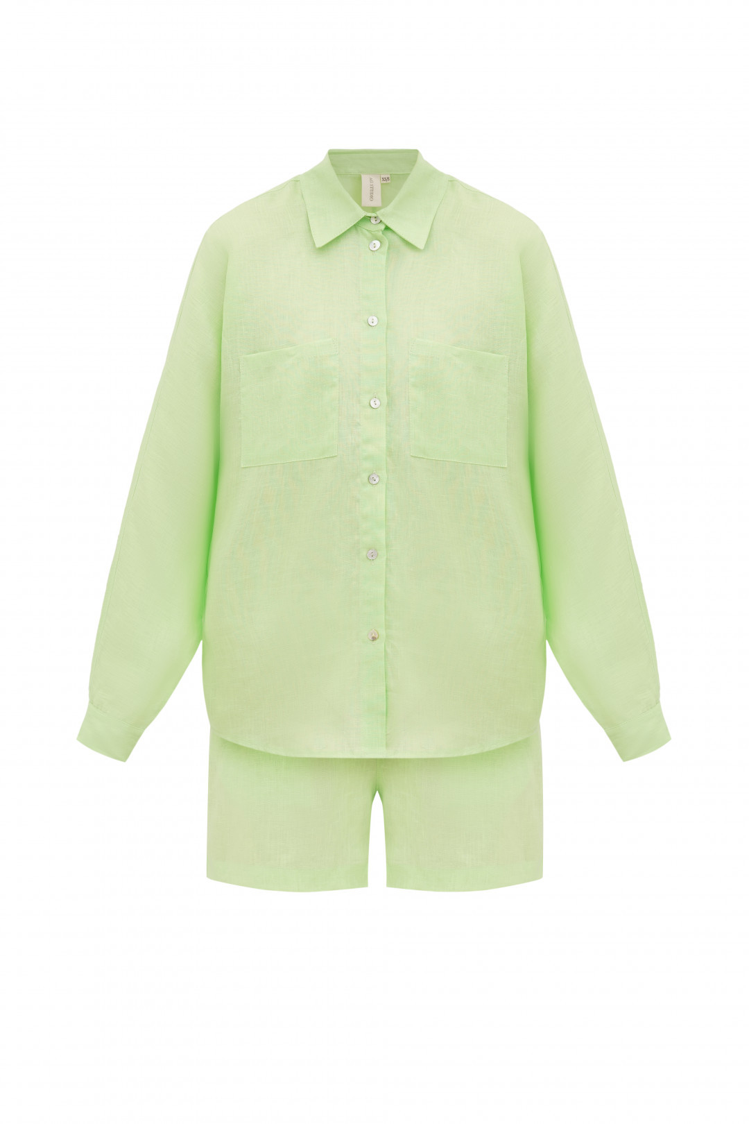 Havana Mint Linen Set by AG Studio on curated-crowd.com