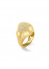 Shapeless Ring Nest with Diamond by BOULO on curated-crowd.com