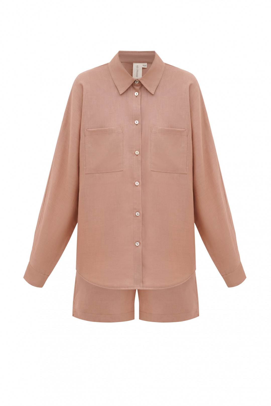 Havana Mocha Linen Set by AG Studio on curated-crowd.com