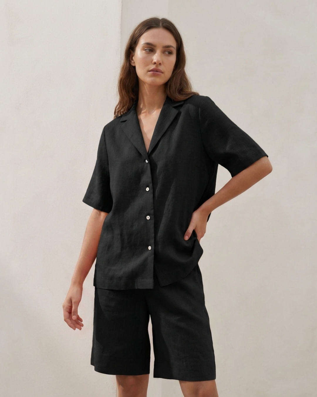 Kyoto Linen Co-Ord by AG Studio on curated-crowd.com