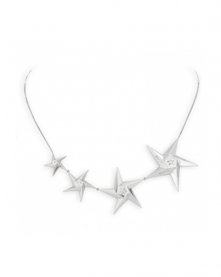 Starlight Diamond Necklace by Daou Jewellery on curated-crowd.com