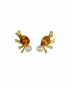 Sparks Asymmetric Gemstone Earrings by Daou Jewellery on curated-crowd.com