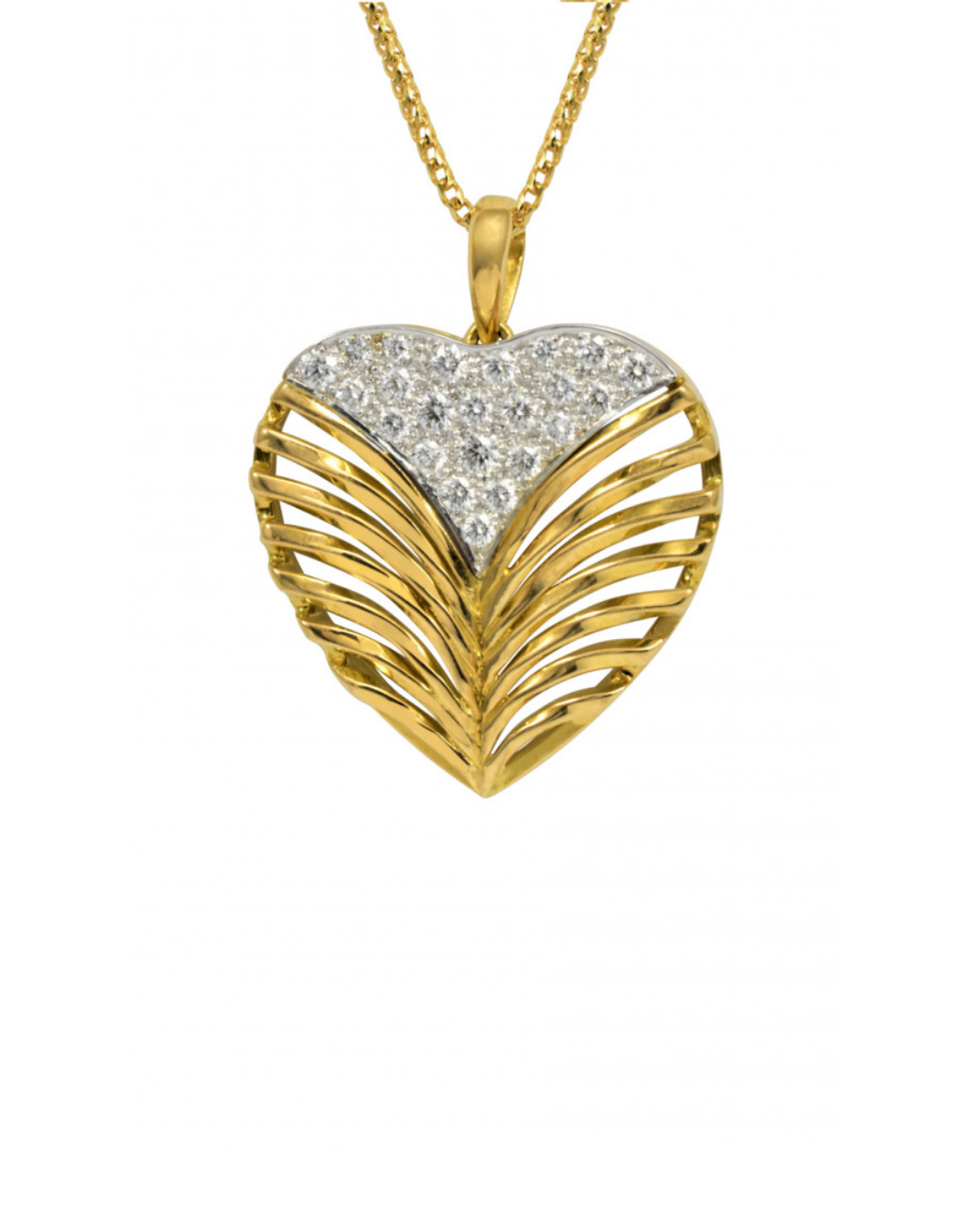 Heart Leaf Pendant by Daou Jewellery on curated-crowd.com