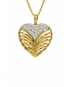 Heart Leaf Pendant by Daou Jewellery on curated-crowd.com