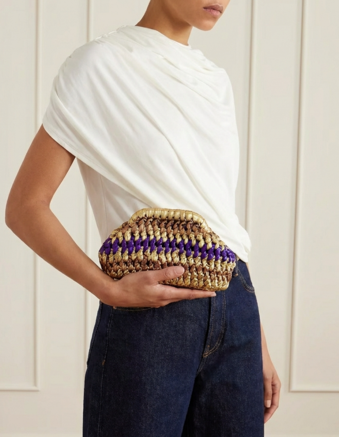 Ice Ice Baby Gold/Purple/Brown by DEINO'S on curated-crowd.com