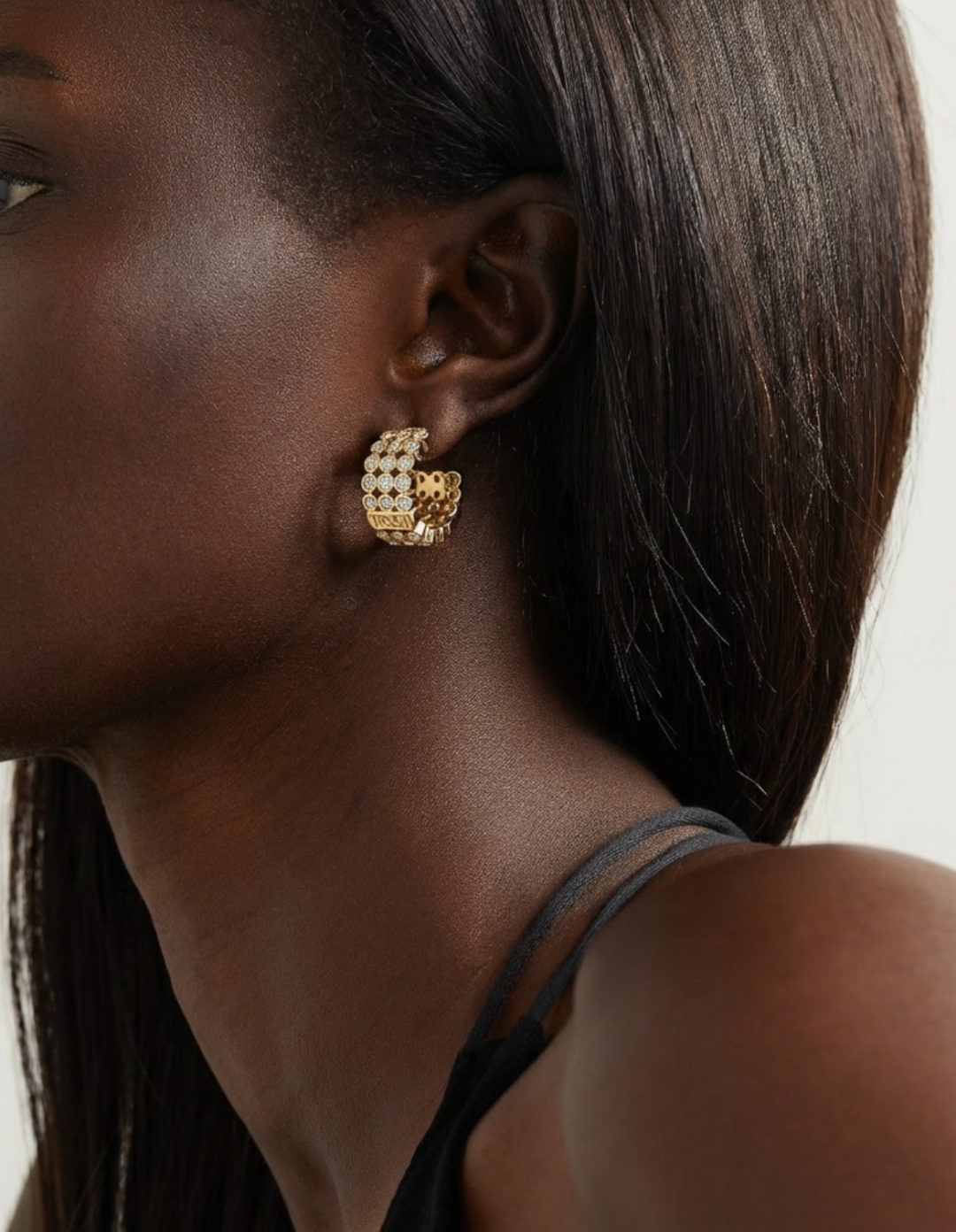 Last Dance Hoop Earrings by TRES J on curated-crowd.com