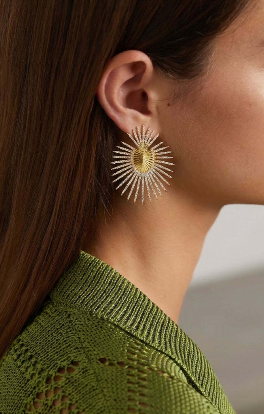 Astra Gold Earrings by Jessica K on curated-crowd.com