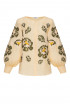 Camelia Beige Blouse by FOBERINI on curated-crowd.com