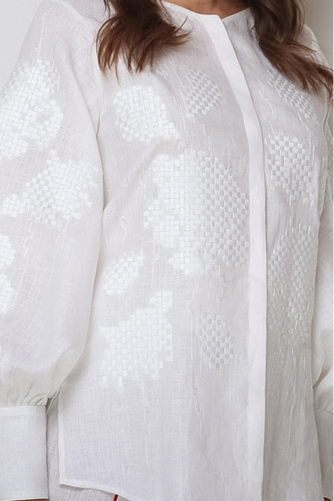 Camelia White Blouse by FOBERINI on curated-crowd.com