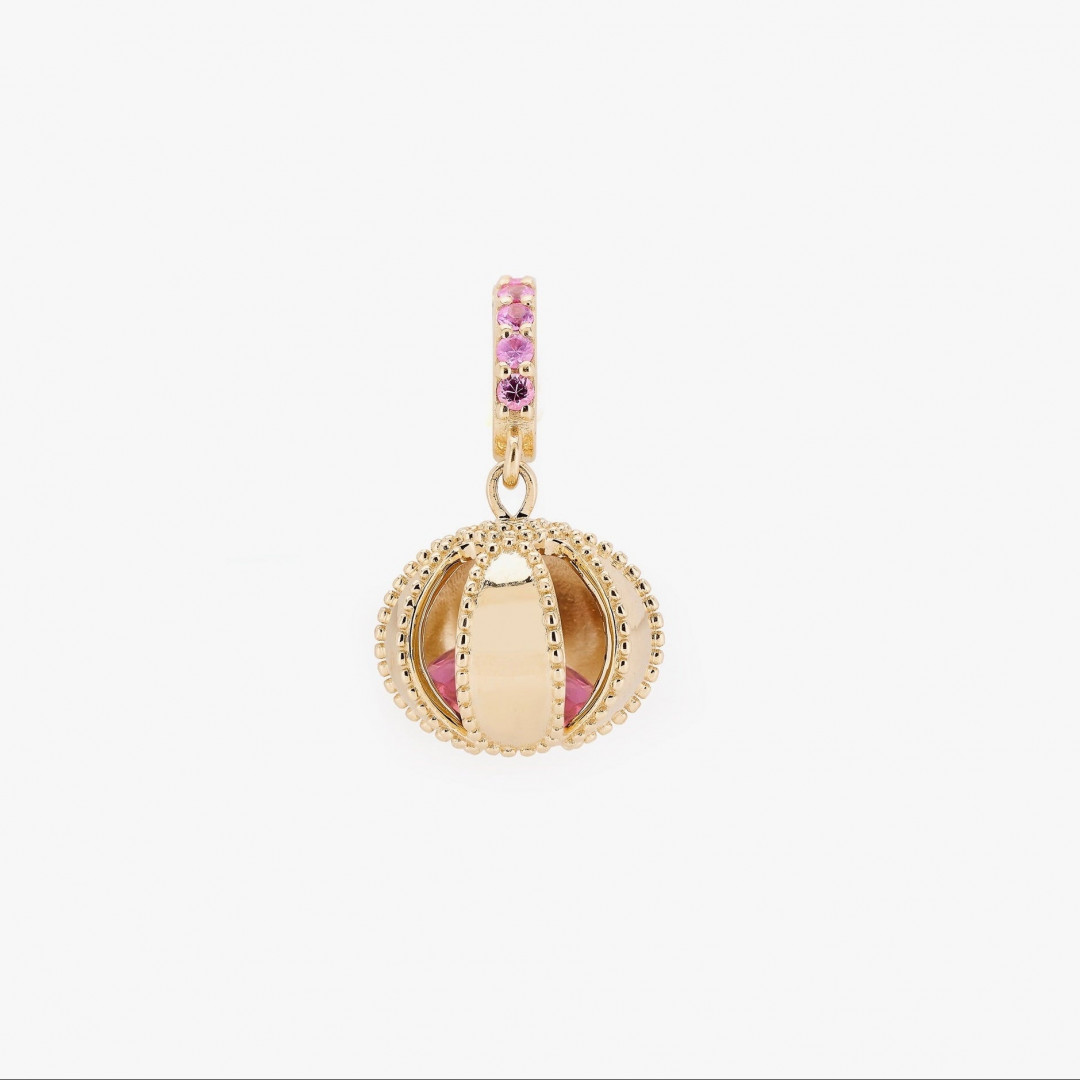 Ghungroo Tourmaline Charm Pendant by Tripat Jewellery on curated-crowd.com