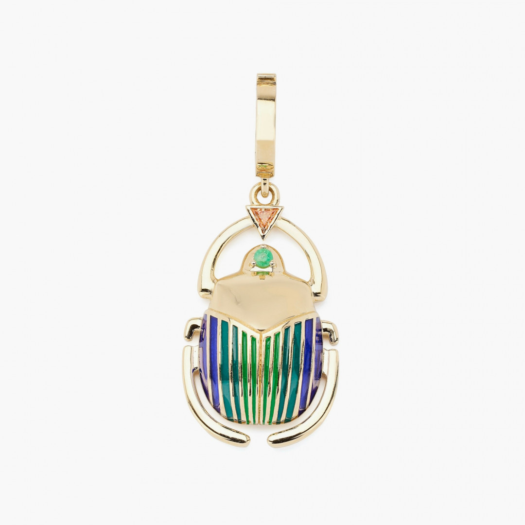 Beetle Charm Pendant by Tripat Jewellery on curated-crowd.com