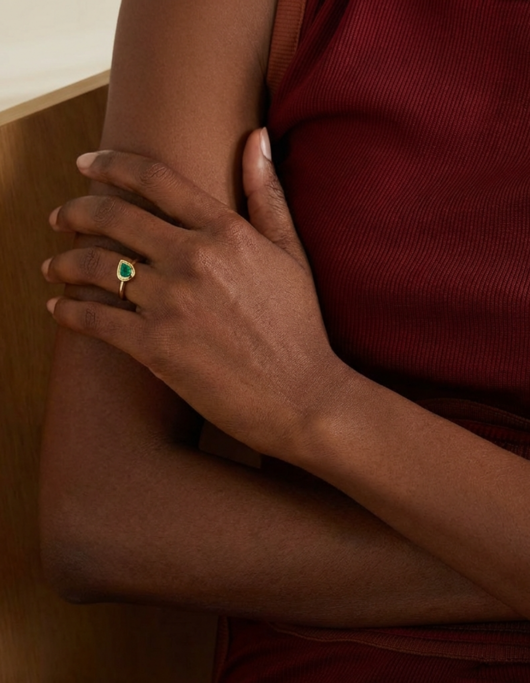 The Current Classic Emerald Ring by Kimjoux on curated-crowd.com