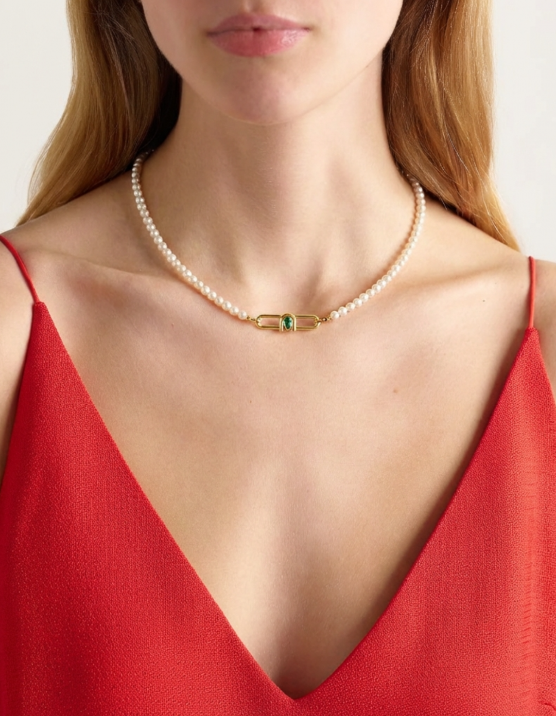 Poize Pearl Necklace by Kimjoux on curated-crowd.com