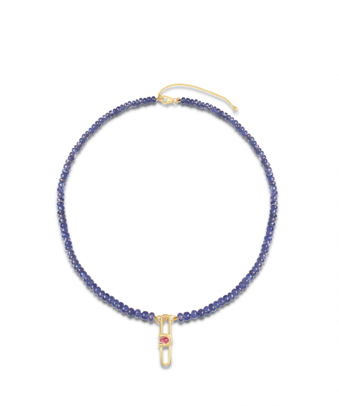 Poize Tanzanite Necklace by Kimjoux on curated-crowd.com
