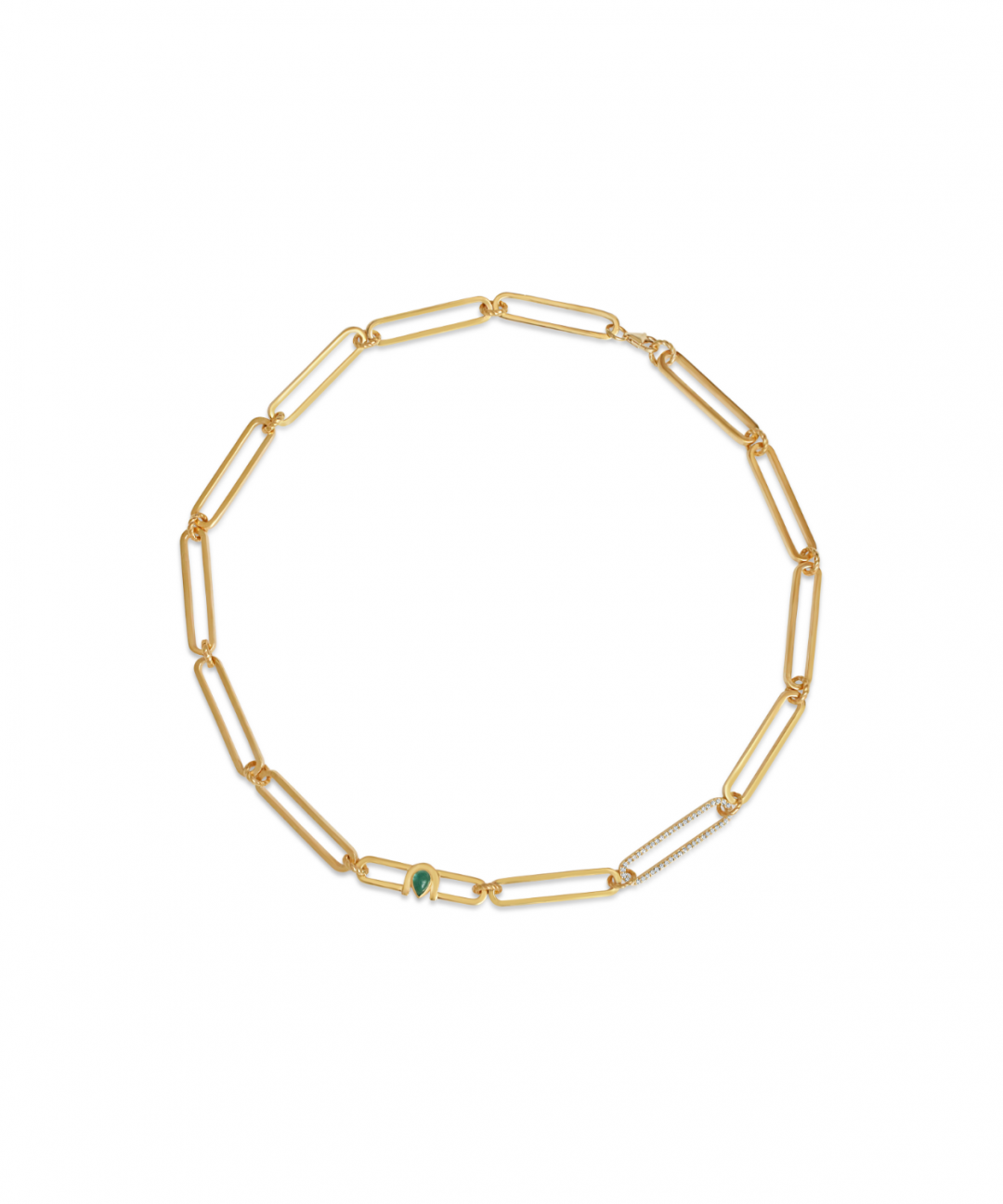 Poize Chunky Chain Necklace by Kimjoux on curated-crowd.com
