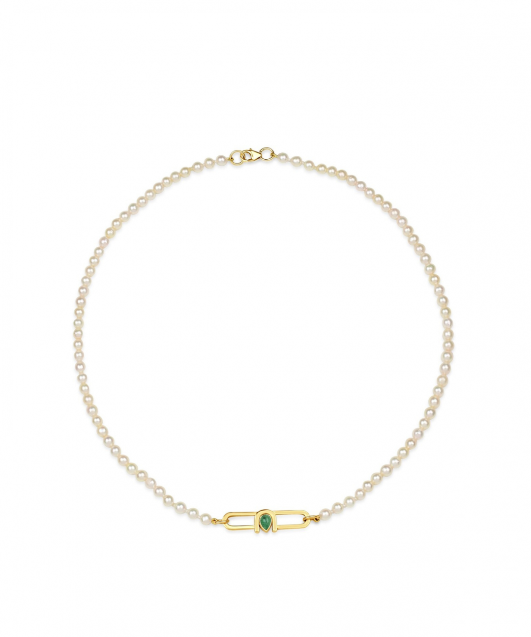 Poize Pearl Necklace by Kimjoux on curated-crowd.com