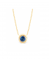 The Current Round Sapphire Pendant by Kimjoux on curated-crowd.com