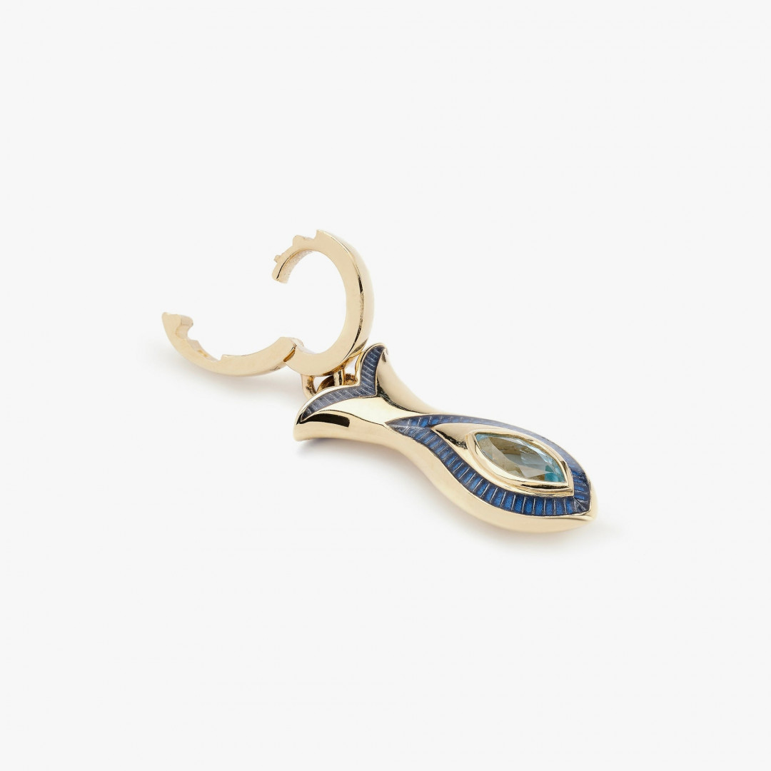 Fish Charm Pendant by Tripat Jewellery on curated-crowd.com